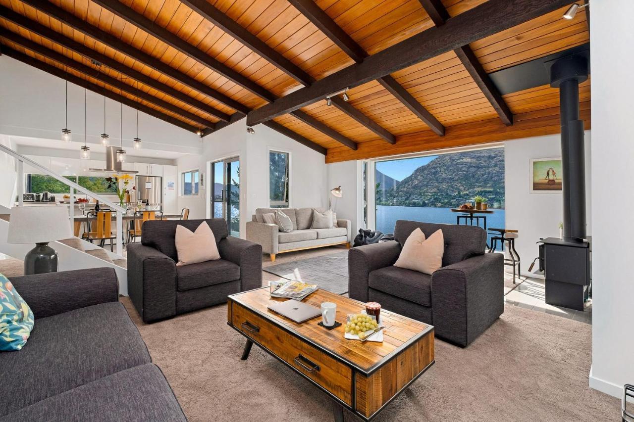 Queenstown Lakefront Dream 4 Bed Exterior foto